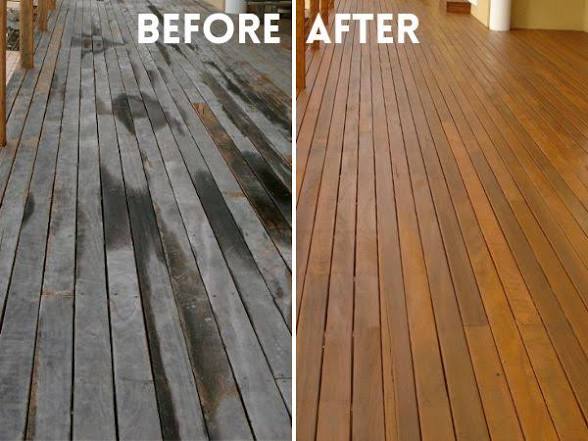 Deck Oiling & Painting